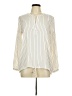 Ann Taylor 100% Polyester Ivory Long Sleeve Blouse Size M - photo 1
