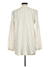 Ann Taylor 100% Polyester Ivory Long Sleeve Blouse Size M - photo 2