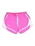 Under Armour 100% Polyester Pink Athletic Shorts Size XS - photo 1