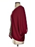 Emery Rose 100% Polyester Burgundy 3/4 Sleeve Blouse Size XS - photo 5