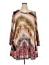 Assorted Brands Paisley Tan Casual Dress Size 2X - photo 1