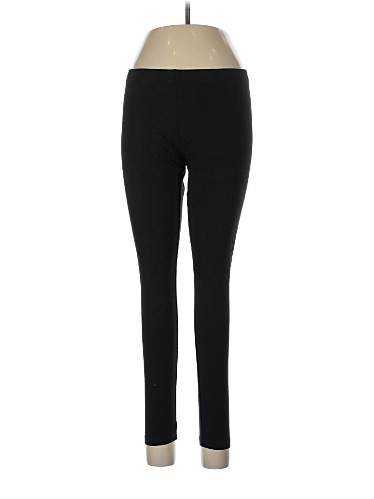 Pre-owned H&m Active Pants In Black
