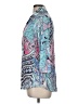 David Cline Paisley Teal 3/4 Sleeve Blouse Size M - photo 5