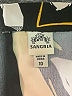 Sangria Graphic Yellow Cocktail Dress Size 10 - photo 7