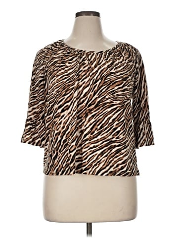 MICHAEL Michael Kors 3/4 Sleeve T-Shirt (view 1)