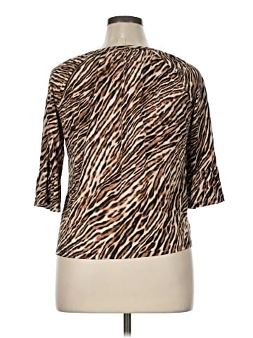 MICHAEL Michael Kors 3/4 Sleeve T-Shirt (view 2)