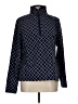 Lands' End 100% Polyester Polka Dots Blue Pullover Sweater Size L - photo 1