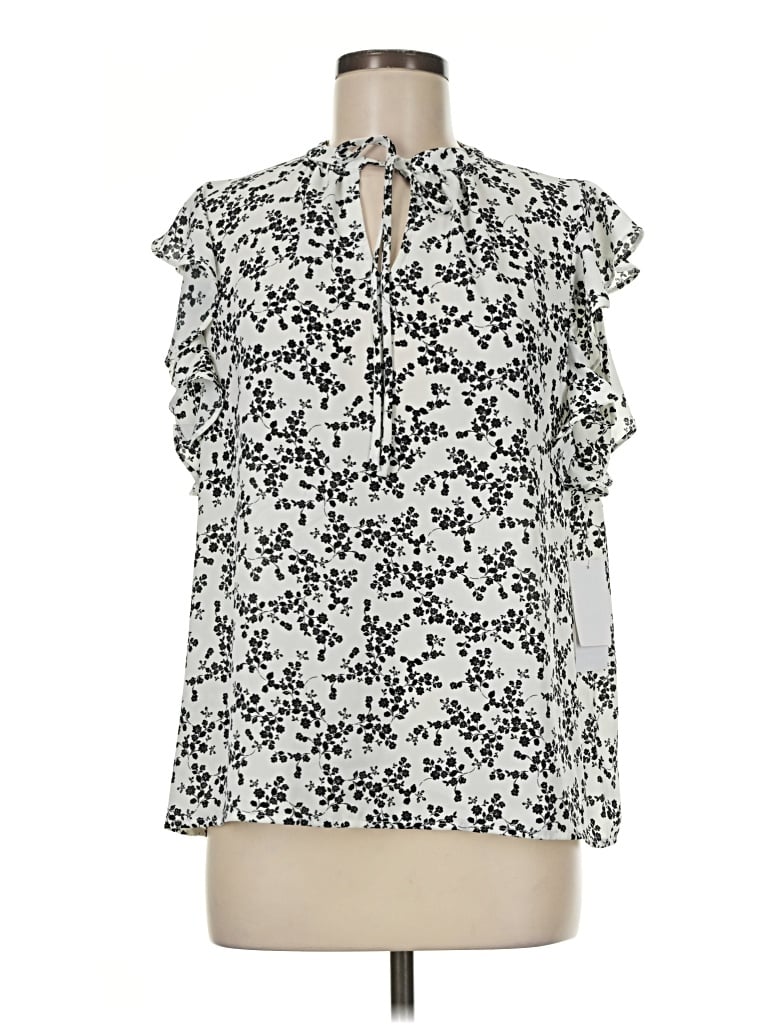 Pre-owned Nordstrom Rack Sleeveless Blouse In Ivory