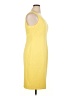 Albert Nipon Solid Yellow Casual Dress Size 16 - photo 4