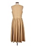 Halara Solid Tan Casual Dress Size L - photo 2