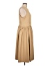Halara Solid Tan Casual Dress Size L - photo 4