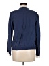 J.Crew Blue Long Sleeve Blouse Size M - photo 2