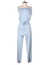 Zara Blue Jumpsuit Size S - photo 1