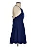 Lulus Solid Blue Cocktail Dress Size S - photo 4
