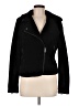 Max Studio 100% Polyester Solid Black Jacket Size M - photo 1