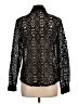 Ultra Pink Black Long Sleeve Button-Down Shirt Size L - photo 2