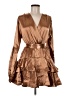 Assorted Brands 100% Polyester Brown Cocktail Dress Size M (estimated) - photo 1