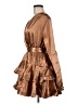 Assorted Brands 100% Polyester Brown Cocktail Dress Size M (estimated) - photo 5