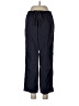 Ann Taylor LOFT Solid Blue Track Pants Size 12 - photo 1
