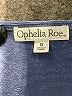 Ophelia Roe Blue 3/4 Sleeve T-Shirt Size 1X - photo 7
