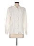Talbots 100% Polyester Ivory Long Sleeve Blouse Size M (estimated) - photo 1
