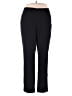 Briggs Solid Black Casual Pants Size 20w - photo 1
