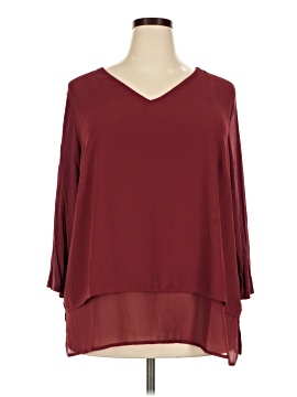 MICHAEL Michael Kors 3/4 Sleeve Blouse (view 1)