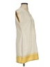 Fabindia Ivory Short Sleeve Blouse Size S - photo 4