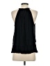 Ann Taylor LOFT 100% Rayon Black Sleeveless Blouse Size XS - photo 2
