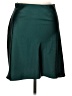 Rachel Solid Green Formal Skirt Size L - photo 1