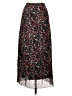 Unbranded Floral Black Casual Skirt Size XS - photo 2