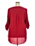 Torrid Red 3/4 Sleeve Blouse Size 2X Plus (2) - photo 2