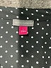 Vince Camuto 100% Polyester Polka Dots Black 3/4 Sleeve Blouse Size L - photo 7