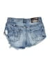 ONE X ONETEASPOON Blue Denim Shorts Size 22 - photo 2