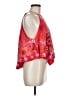 Unbranded Red Sleeveless Blouse Size M - photo 4