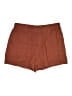 Torrid 100% Cotton Solid Brown Shorts Size 22 - photo 1