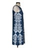 MSK Paisley Blue Cocktail Dress Size S - photo 4