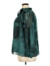 Les Serein 100% Polyester Green 3/4 Sleeve Blouse Size 2X - photo 5