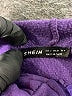 Shein 100% Polyester Purple Zip Up Hoodie Size 4 - photo 7