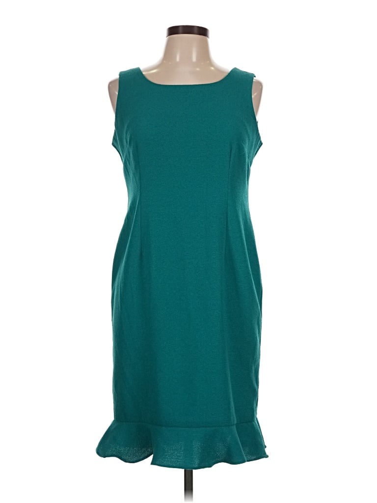 Pre-owned Danny & Nicole Casual Dress In Teal