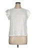 On 34th White Short Sleeve Top Size 1X - photo 1