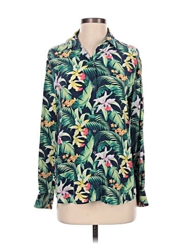 Tommy Bahama Long Sleeve Silk Top (view 1)