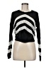 Joe Boxer 100% Cotton Chevron-herringbone Black Pullover Sweater Size M - photo 1