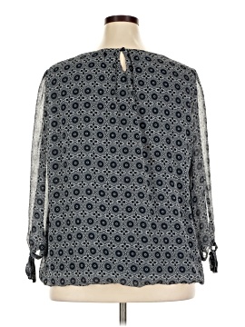 Roz & Ali 3/4 Sleeve Blouse (view 2)