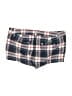Abercrombie Plaid Blue Shorts Size 14 - photo 2