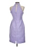 Boston Proper 100% Polyester Tweed Purple Cocktail Dress Size 2 - photo 2