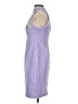 Boston Proper 100% Polyester Tweed Purple Cocktail Dress Size 2 - photo 5
