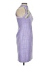 Boston Proper 100% Polyester Tweed Purple Cocktail Dress Size 2 - photo 4