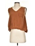 Shein 100% Polyester Brown Sweater Vest Size S - photo 1