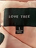 Love Tree 100% Polyurethane Solid Pink Jacket Size L - photo 6